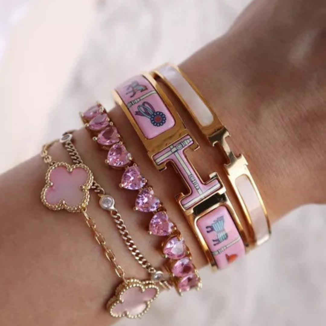 Bracciale H sottile